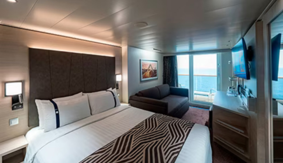 balcony with ocean view