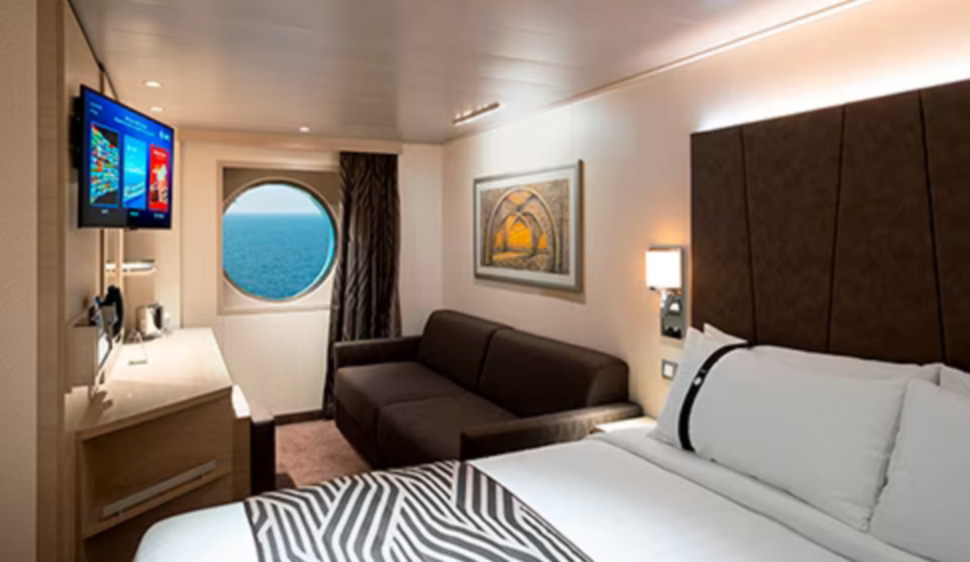 window with ocean view