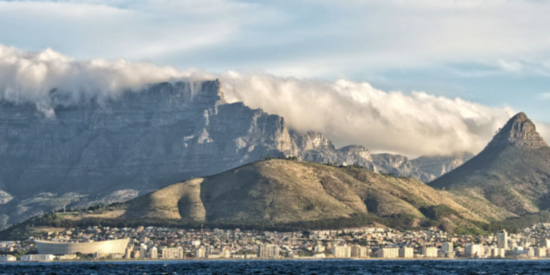 Cape Town and Table Mountain, South Africa