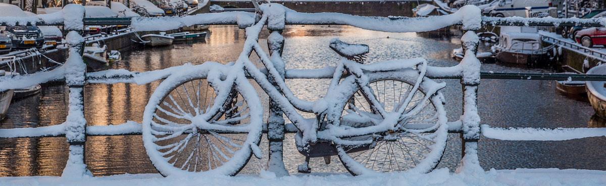 Amsterdam in winter