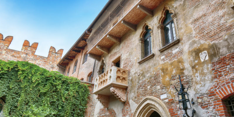 Juliets Balcony Casadi Giulietta Verona