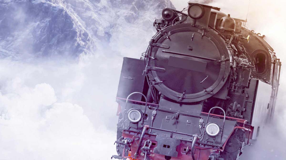 santa's polar express train