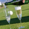 golf and champagne