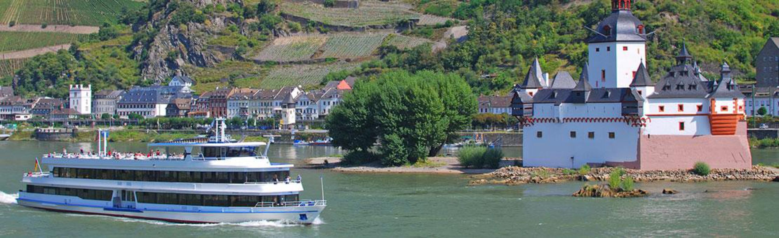 Family on the Rhine River
