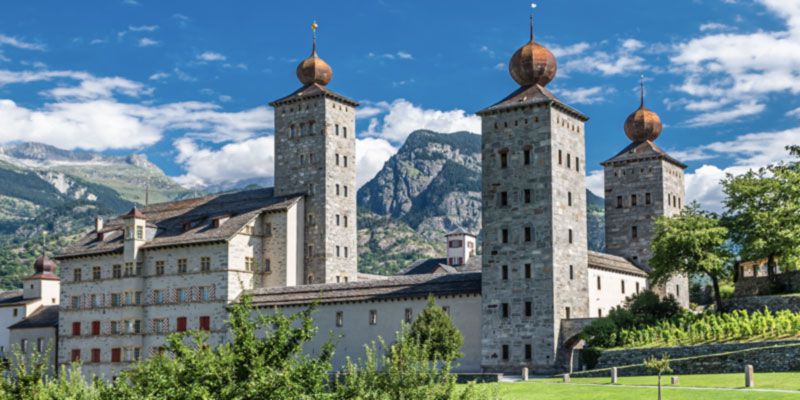 Stockalper Palace Brig Switzerland