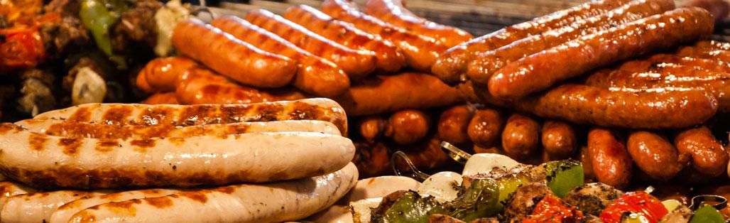 Sausages and fest food