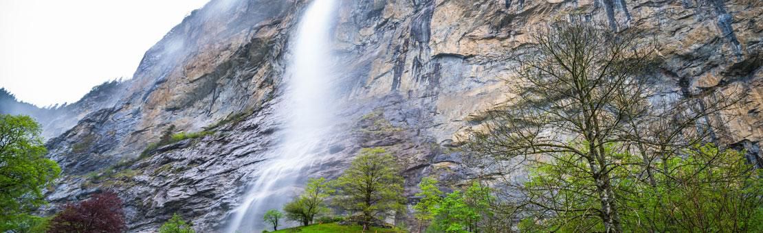 Lauterbrunnen Valley Waterfalls