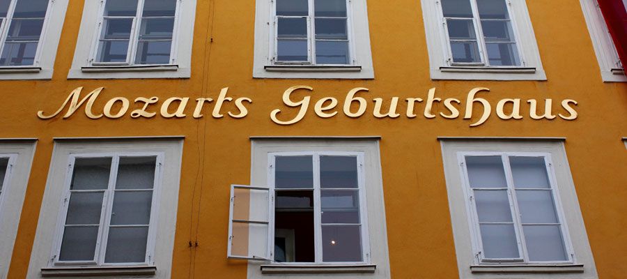 Mozarts Birthplace Salzburg